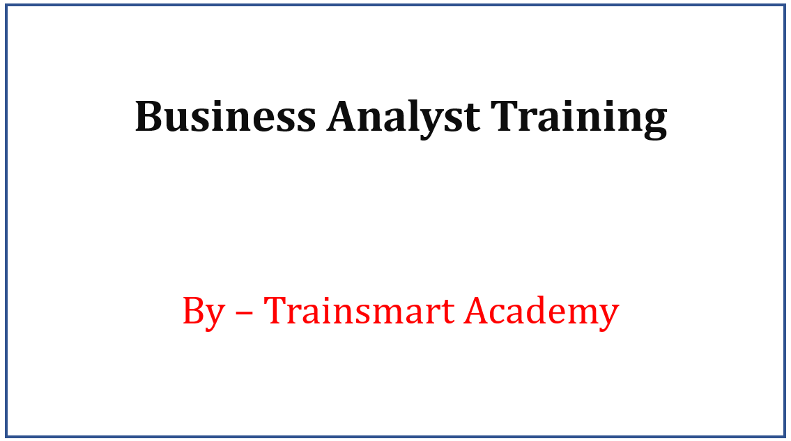 Business Analysis Training image